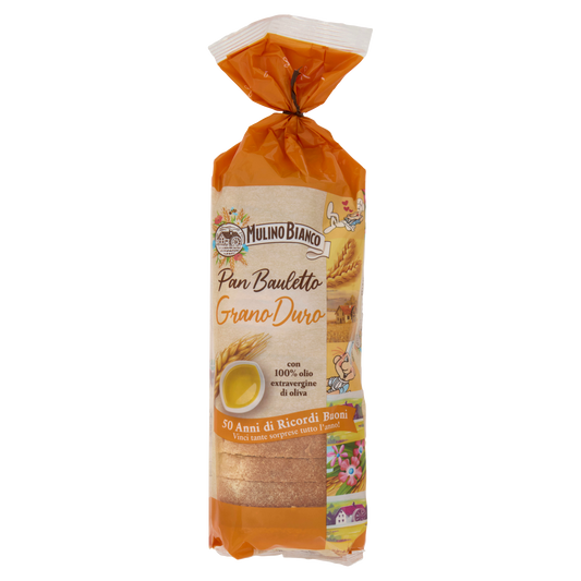 MULINO BIANCO PAN BAULETTO AL GRANO DURO 400g (8 in a box)