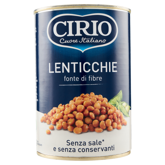 CIRIO LENTICCHIE 400g (12 in a box)