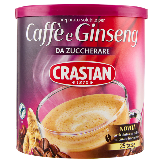 CRASTAN SOLUBILE GINSENG E CAFFE' 200g (6 in a box)