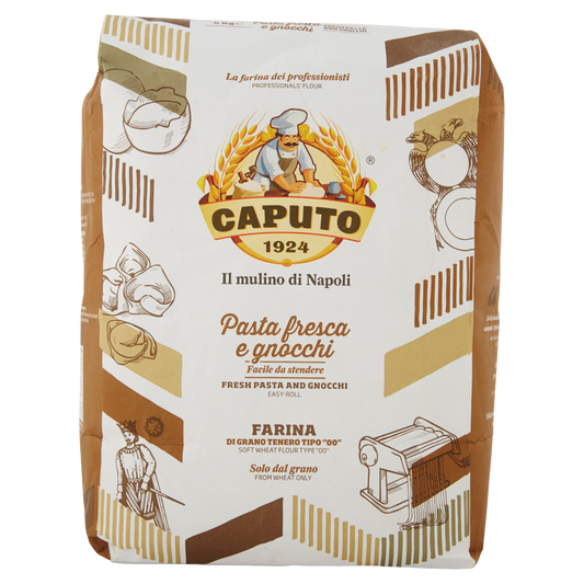 CAPUTO FARINA PASTA FRESCA GNOCCHI 5kg (single bag)available from our italian retail store