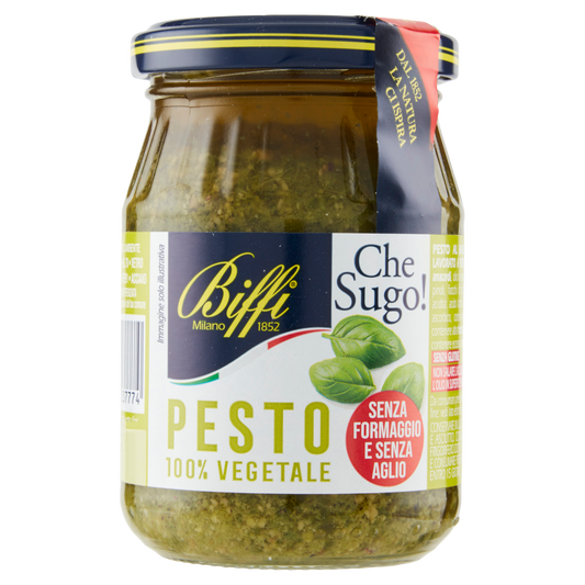 BIFFI PESTO 100% VEGETALE (6 in a box)available from our italian retail store