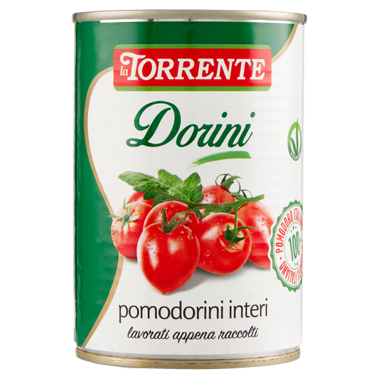 LA TORRENTE POMODORINI INTERI 400g (24 in a box)