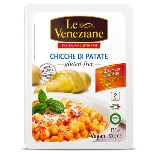 VENEZIANE CHICCHE DI PATATE SENZA GLUTINE 250gX2 500g (11 in a box)
