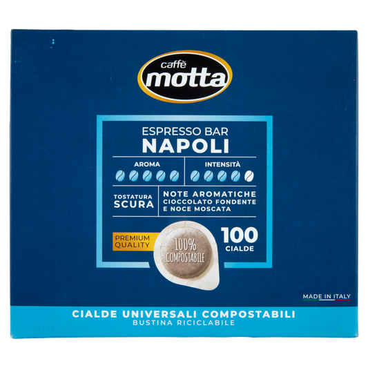 CAFFE'MOTTA ESPRESSO BAR NAPOLI CIALDE 100pcs (single item)
