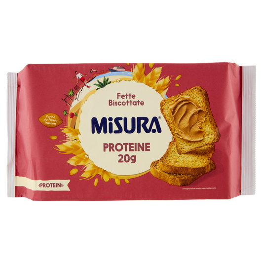 MISURA FETTE BISCOTTATE PROTEIN 320g (12 in a box)