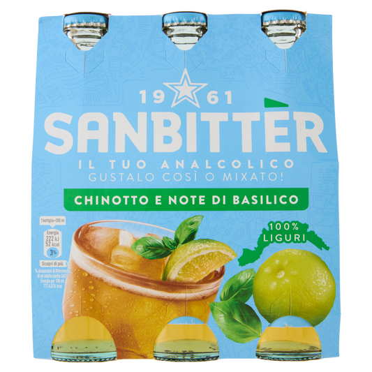 SANBITTER BASILICO 600ml (8 in a box)