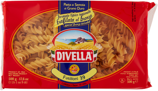 DIVELLA FORMATI SPECIALI FUSILLONI 500g (12 in a boxavailable from our italian retail store)