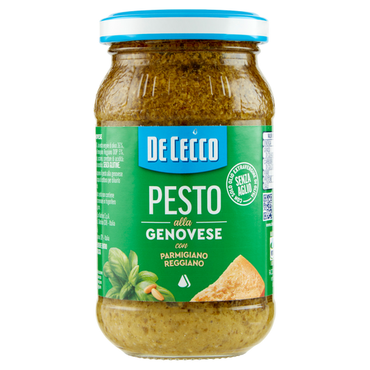 DE CECCO PESTO GENOVESE 200g (12 in a box)available from our italian retail store