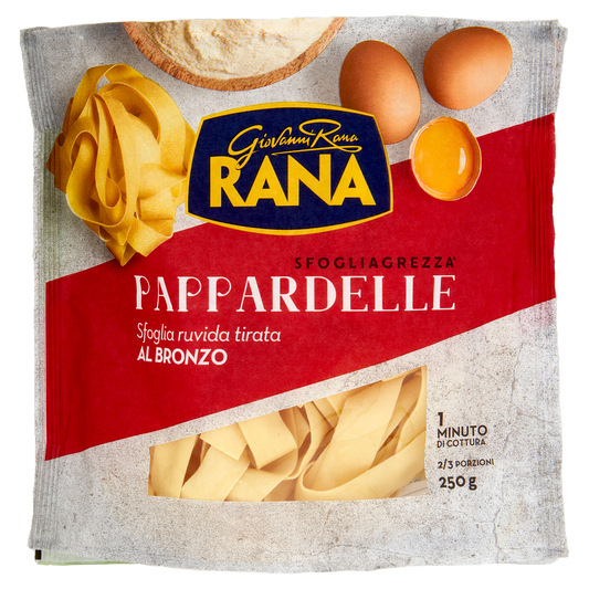 RANA SFOGLIAGREZZA PAPPARDELLE 250g (4 in a box)