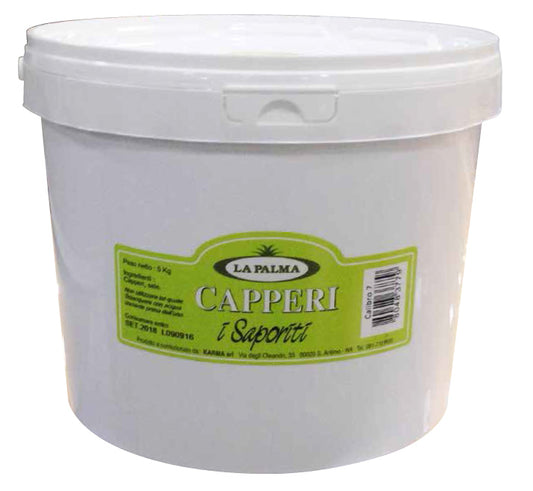 LA PALMA CAPPERI 5kg (single item)available from our italian retail store