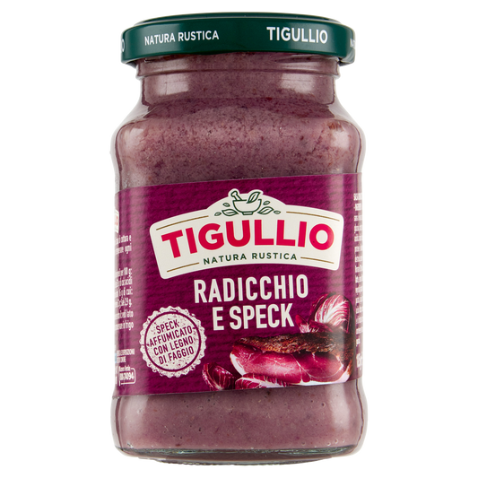 TIGULLIO PESTO RADICCHIO SPECK 190g (12 in a box)