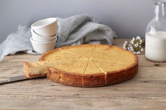 RDS TORTA CHEESE CAKE NEW YORK STYLE precut 1.45kg (available from uk store)