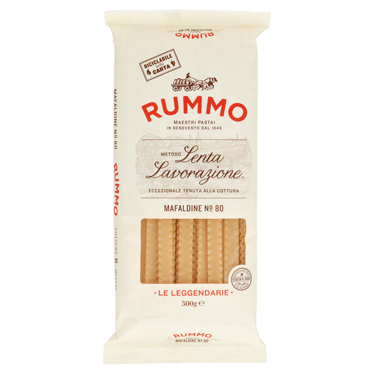 RUMMO MAFALDINE N.80 500g (12 in a box) available from our italian retail store