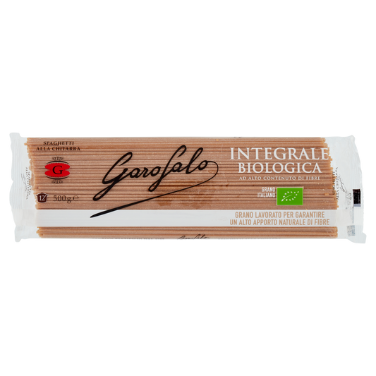 GAROFALO PASTA INTEGRALE SPAGHETTI ALLA CHITARRA 500g (20 in a box)available from our italian retail store