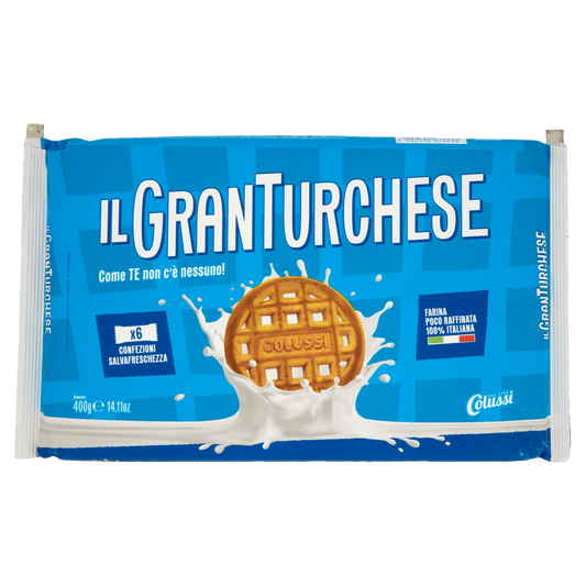 COLUSSI GRAN TURCHESE BISCOTTI 400g (12 in a box)