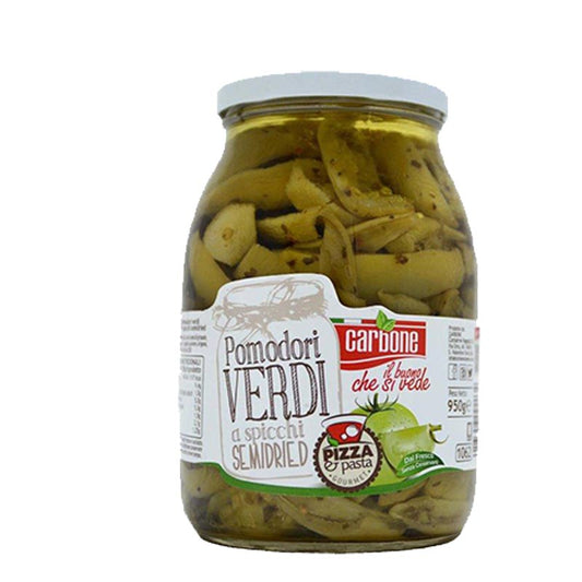 CARBONE POMODORI VERDI A SPICCHI SEMIDRIED 950g (6 in a box)