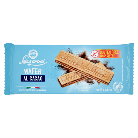 LAZZARONI WAFER gluten-free CACAO 175g (13 in a box)