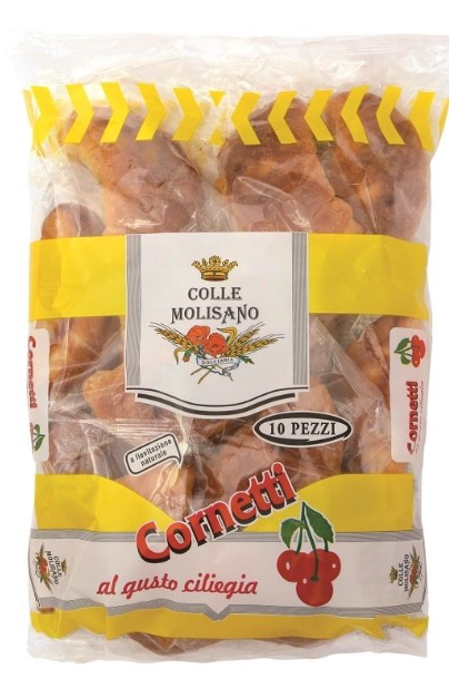 COLLE MOLISANO CROISSANT ALLA CILIEGIA 8 PEZZI 360g (10 in a box)