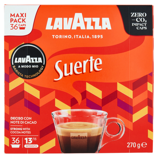 LAVAZZA A MODO MIO SUERTE 36CAPS 270g (10 in a box)