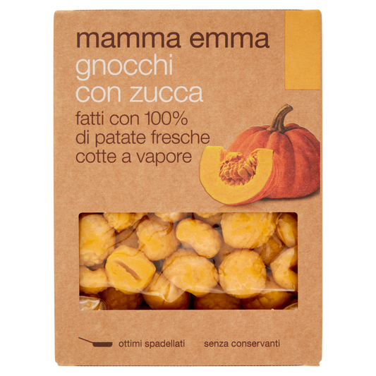 MAMMA EMMA GNOCCHI CON ZUCCA 400g (6 in a box)