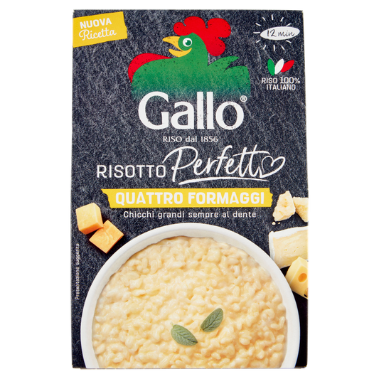 GALLO RISOTTO 4 FORMAGGI 175g (6 in a box)