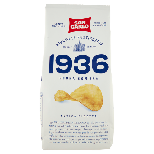 SAN CARLO PATATINE 1936 ANTICA RICETTA 150g (20 in a box)available from our italian retail store