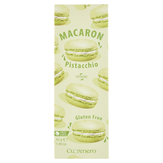 CUORENERO MACARON PISTACCHIO 42g (15 in a box)