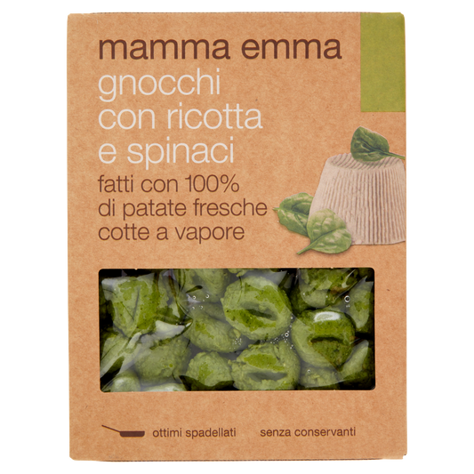 MAMMA EMMA GNOCCHI RICOTTA E SPINACI 400g (6 in a box)