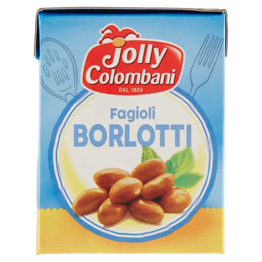 JOLLY COLOMBANI FAGIOLI BORLOTTI 380g (16 in a box)