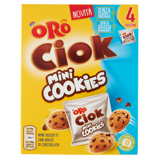 ORO SAIWA ORO CIOCK MINI COOKIES 160g (12 in a box )