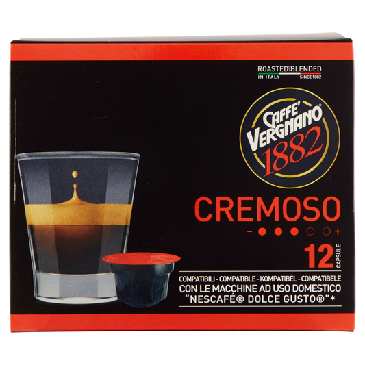 CAFFE VERGNANO CREMOSO 12 CAPSULE 90pcs (6 in a box)