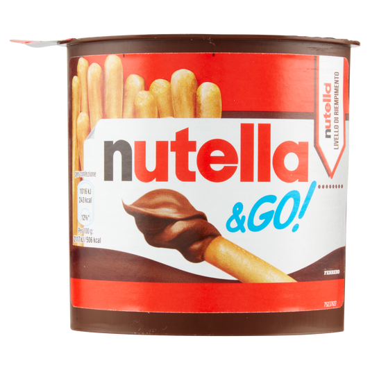 FERRERO NUTELLA & GO 50g (12 in a box)available from our italian retail store