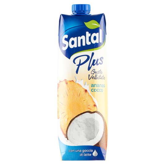 SANTAL PLUS SUCCO ANANAS E COCCO BRIK 1lt (12 in a box)