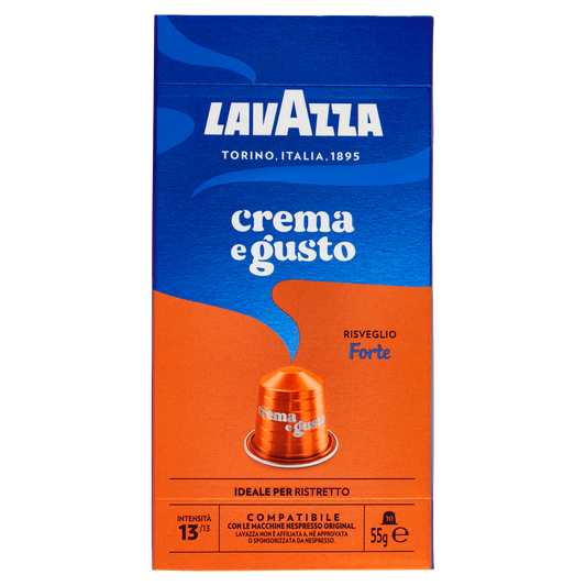 LAVAZZA CREMA & GUSTO FORTE CAP N10 55g (10 in a box)