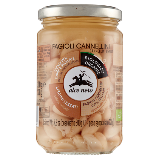 ALCENERO FAGIOLI CANNELLINI  ORGANIC 300g (12 in a box)