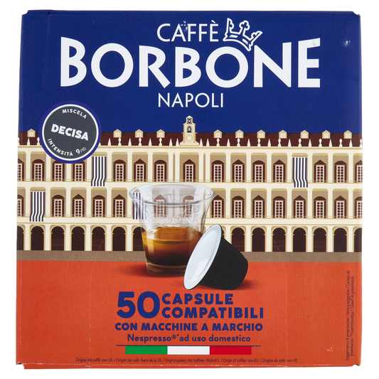 BORBONE DECISA NESPRESSO CAPSULE X 50pcs (single item)