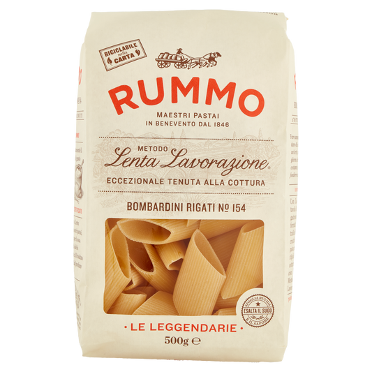 RUMMO BOMBARDINI RIGATI N154 500g (12 in a box) available from our italian retail store