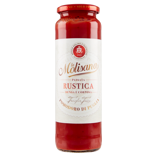 MOLISANA PASSATA RUSTICA 690g (12 in a box)available from our italian retail store