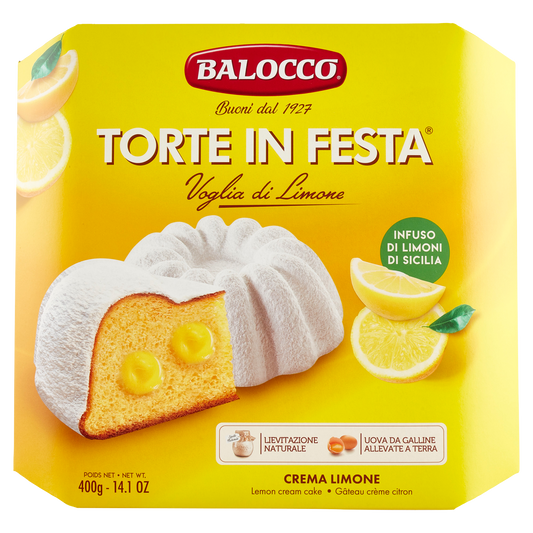 BALOCCO TORTA LIMONE 400g (18 in a box)
