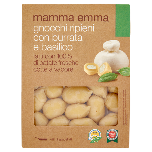 MAMMA EMMA GNOCCHI BURRATA E BASILICO 350g (6 in a box)
