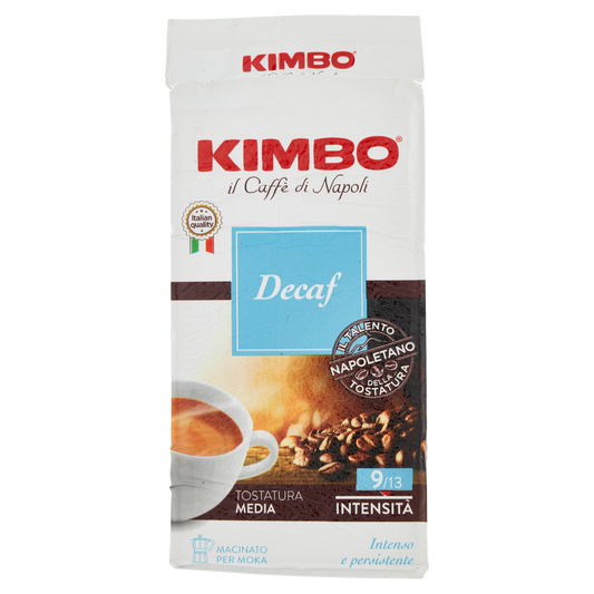 KIMBO ESPRESSO DECAFFEINATO 250g (20 in a box)