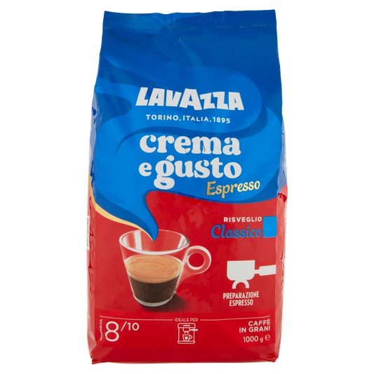 LAVAZZA CAFFE' IN GRANI ESPRESSO 1kg (6 in a box)