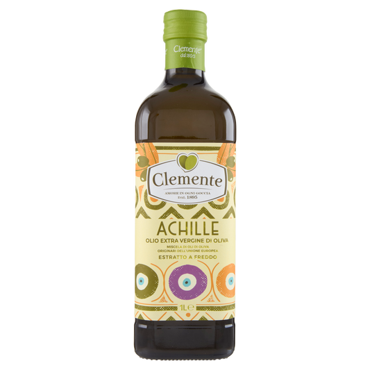 CLEMENTE OLIO EXTRA VIRGIN OLIVE OIL  1lt (12 in a box) available from italian retail store