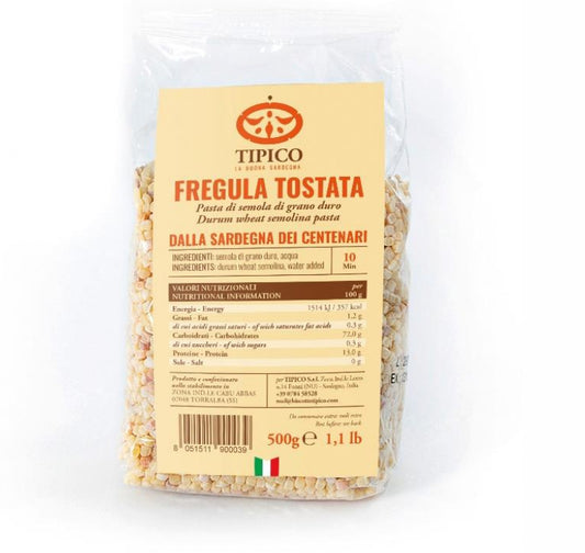 TIPICO FREGULA TOSTATA 500g (24 in a box)
