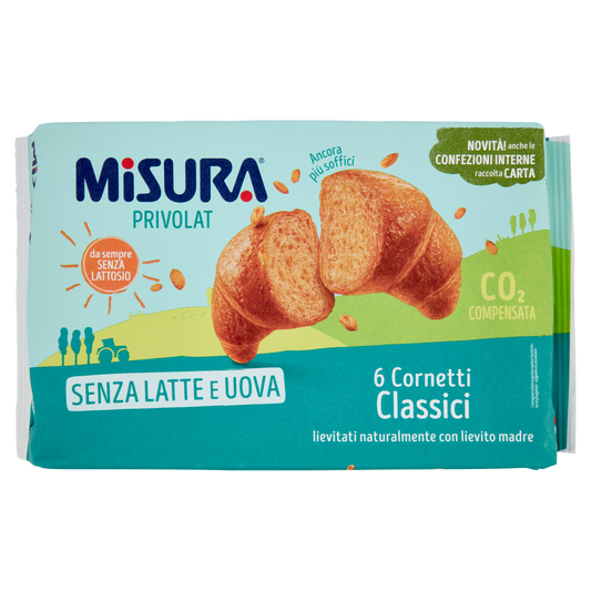 MISURA CROISSANT no milk no egg X6  (8 in a box)