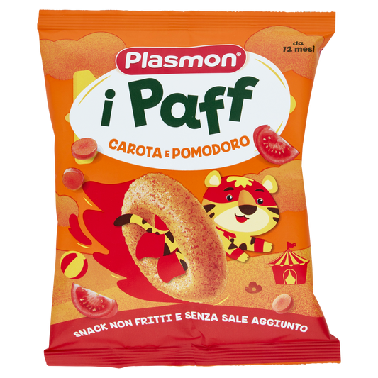 PLASMON PAFF POMODORO CAROTA 15g (5 in a box)