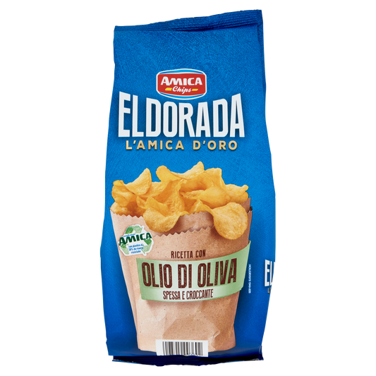 AMICA CHIPS ELDORARA OLIO OLIVA 130g (15 in a box)
