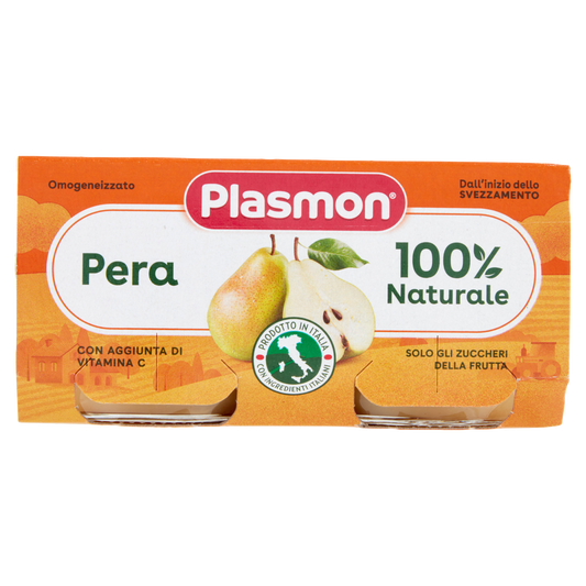PLASMON OMOGENEIZZATO PERA 80gx2 160g