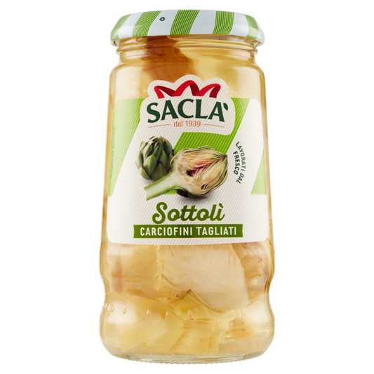 SACLA' SOTTOLI' CARCIOFINI TAGLIATI 285g (12 in a box)