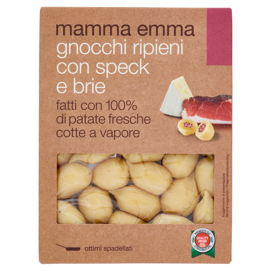 MAMMA EMMA GNOCCHI RIPIENI SPECK E BRIE 350g (6 in a box)